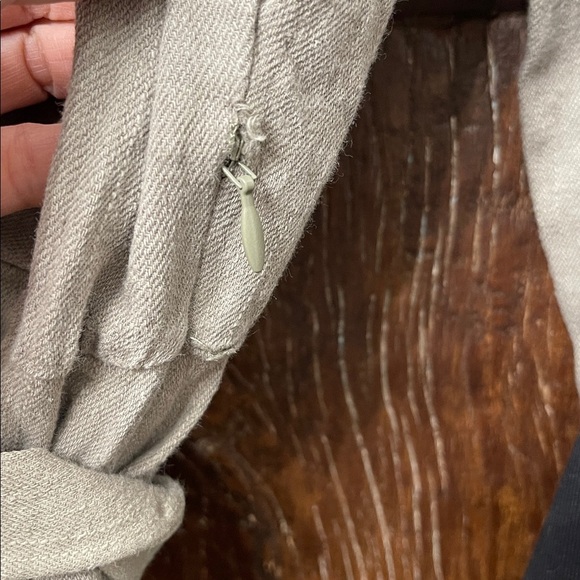 TWO Dresses | Zara Dress Bundle Linen Blend Midi Dress & Long Sleeve Maxi Med - Picture 3 of 12